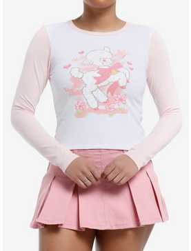Sweet Society Storybook Lamb Pastel Color-Block Girls Long-Sleeve T-Shirt, , hi-res