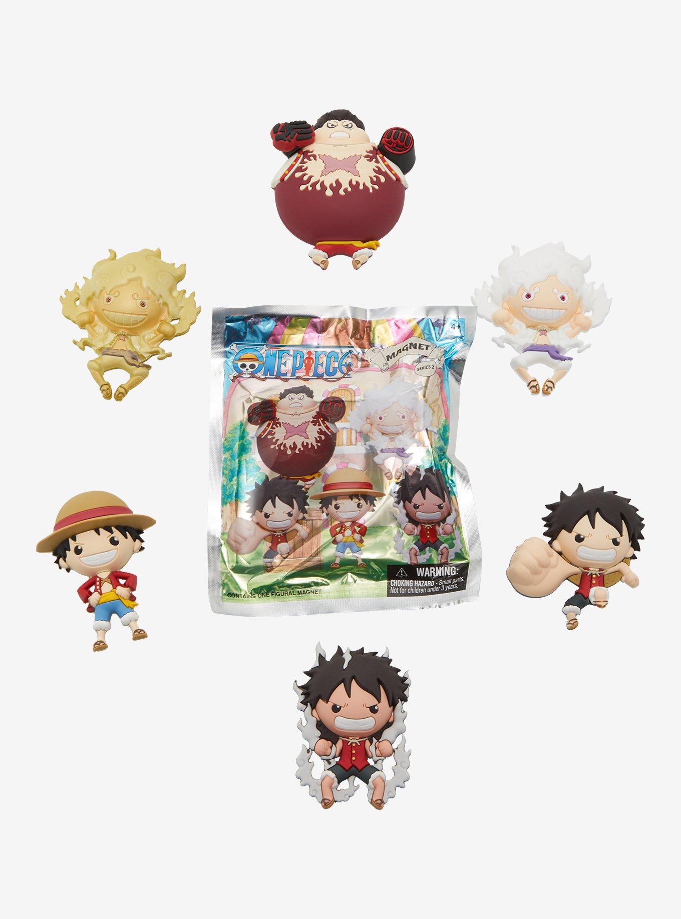 One Piece Monkey D. Luffy Blind Bag Figural Magnet, , hi-res