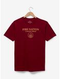 Avatar: The Last Airbender Fire Nation Insignia T-Shirt — BoxLunch Exclusive, RED, hi-res