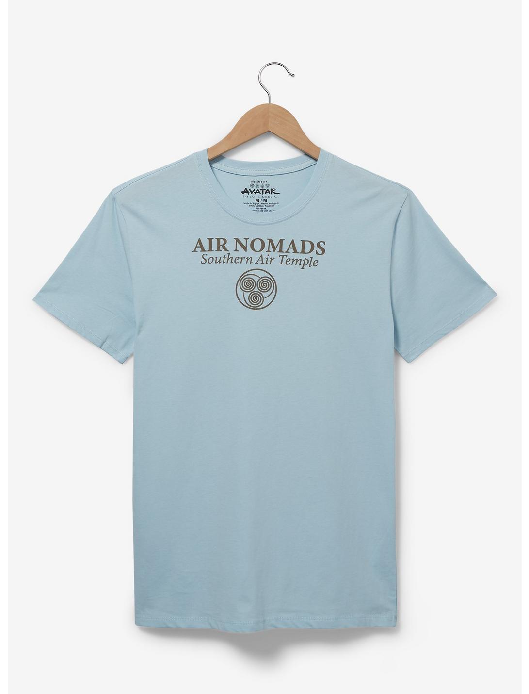 Avatar: The Last Airbender Air Nomads Insignia T-Shirt — BoxLunch Exclusive, BLUE AIR, hi-res