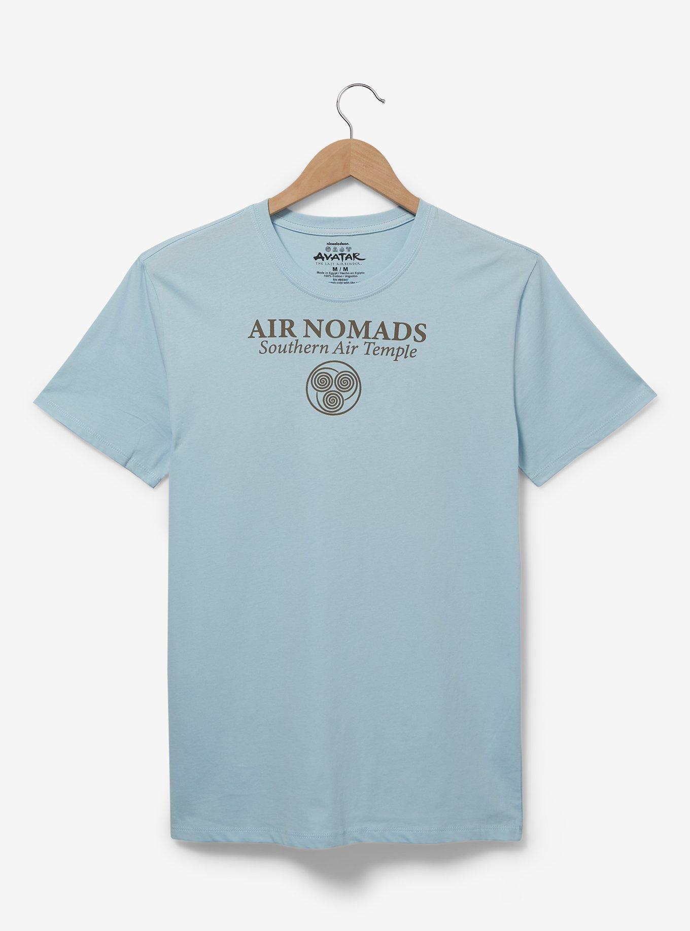 Avatar: The Last Airbender Air Nomads Insignia T-Shirt &mdash; BoxLunch Exclusive, BLUE AIR, hi-res
