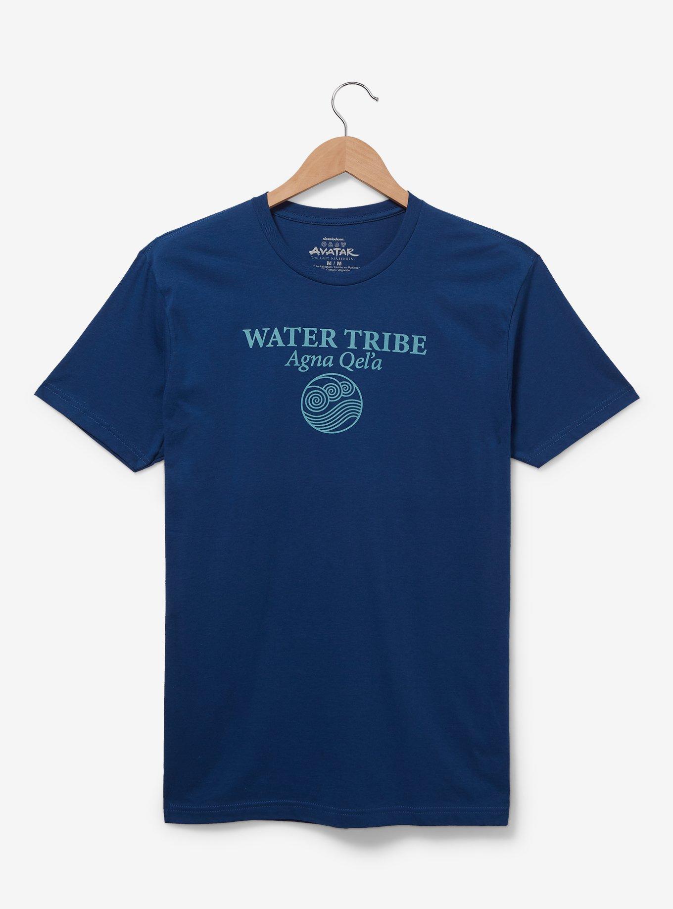 Avatar: The Last Airbender Water Tribe Insignia T-Shirt &mdash; BoxLunch Exclusive, BLUE, hi-res