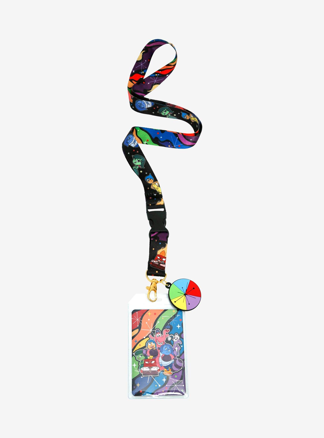 Disney Pixar Inside Out Emotions Lanyard &mdash; BoxLunch Exclusive, , hi-res