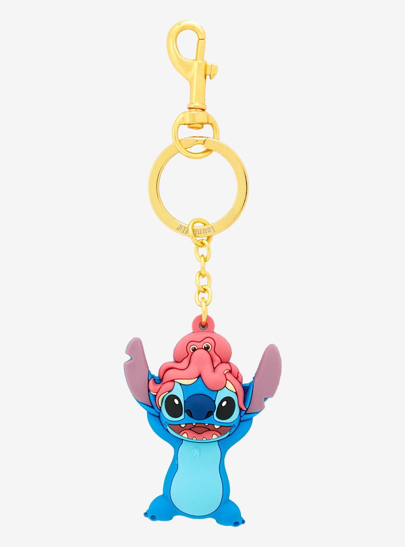Disney Lilo & Stitch Octopus 3D Keychain — BoxLunch Exclusive, , hi-res