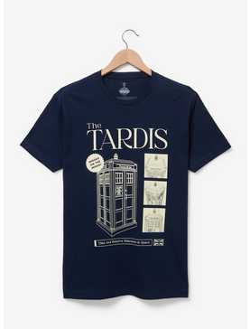 Doctor Who Tardis T-Shirt — BoxLunch Exclusive, , hi-res