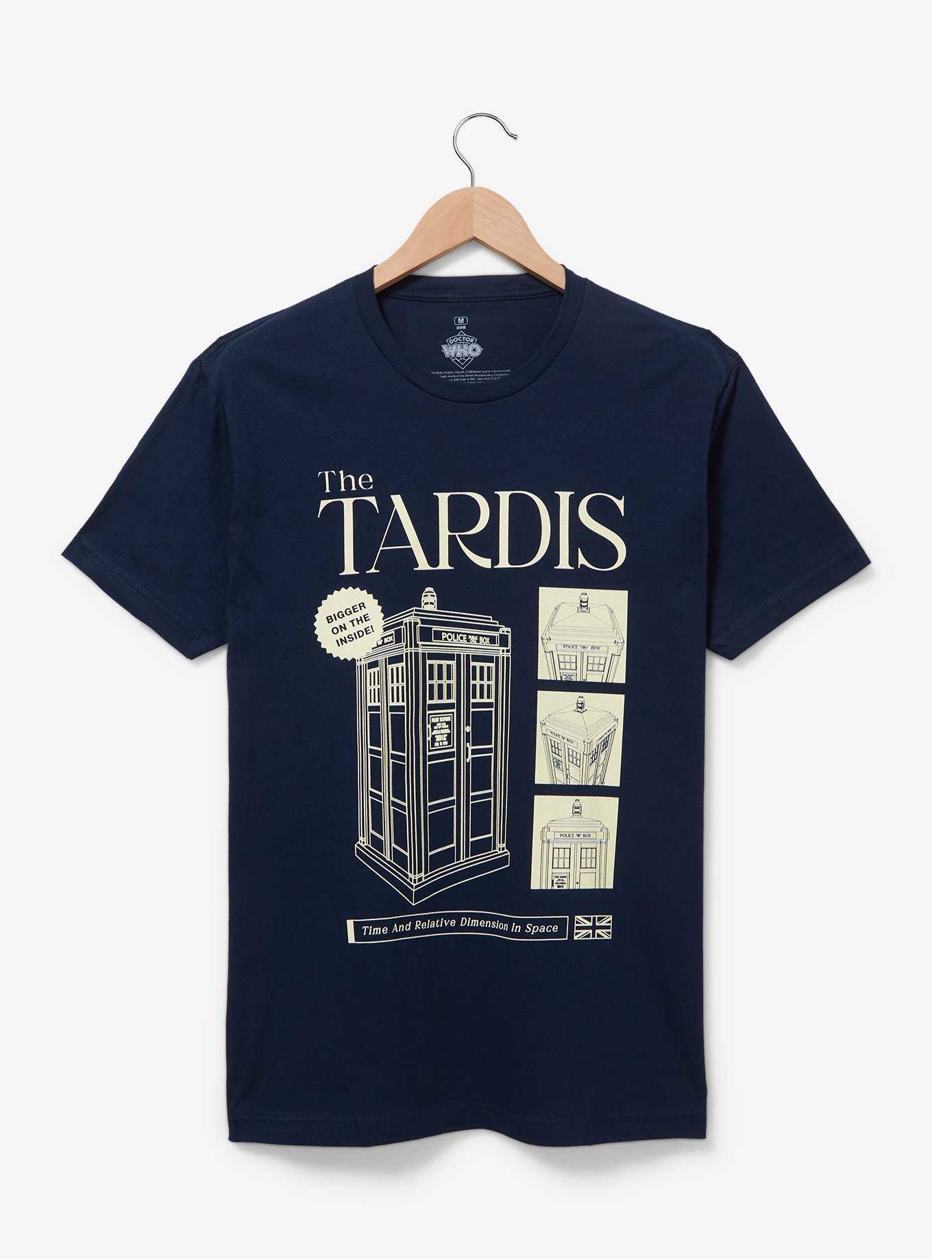 Doctor Who Tardis T-Shirt — BoxLunch Exclusive, , hi-res