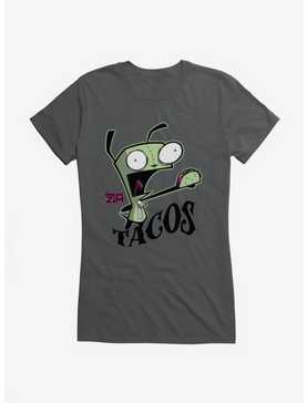 Invader Zim Gir Tacos Girls T-Shirt, , hi-res