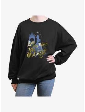 Disney Cinderella Live Like No Midnight Girls Oversized Sweatshirt, , hi-res