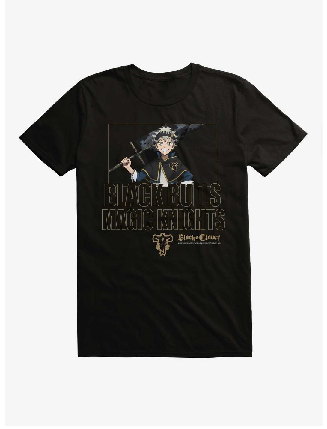 Black Clover Black Bulls Magic Knights T-Shirt, BLACK, hi-res
