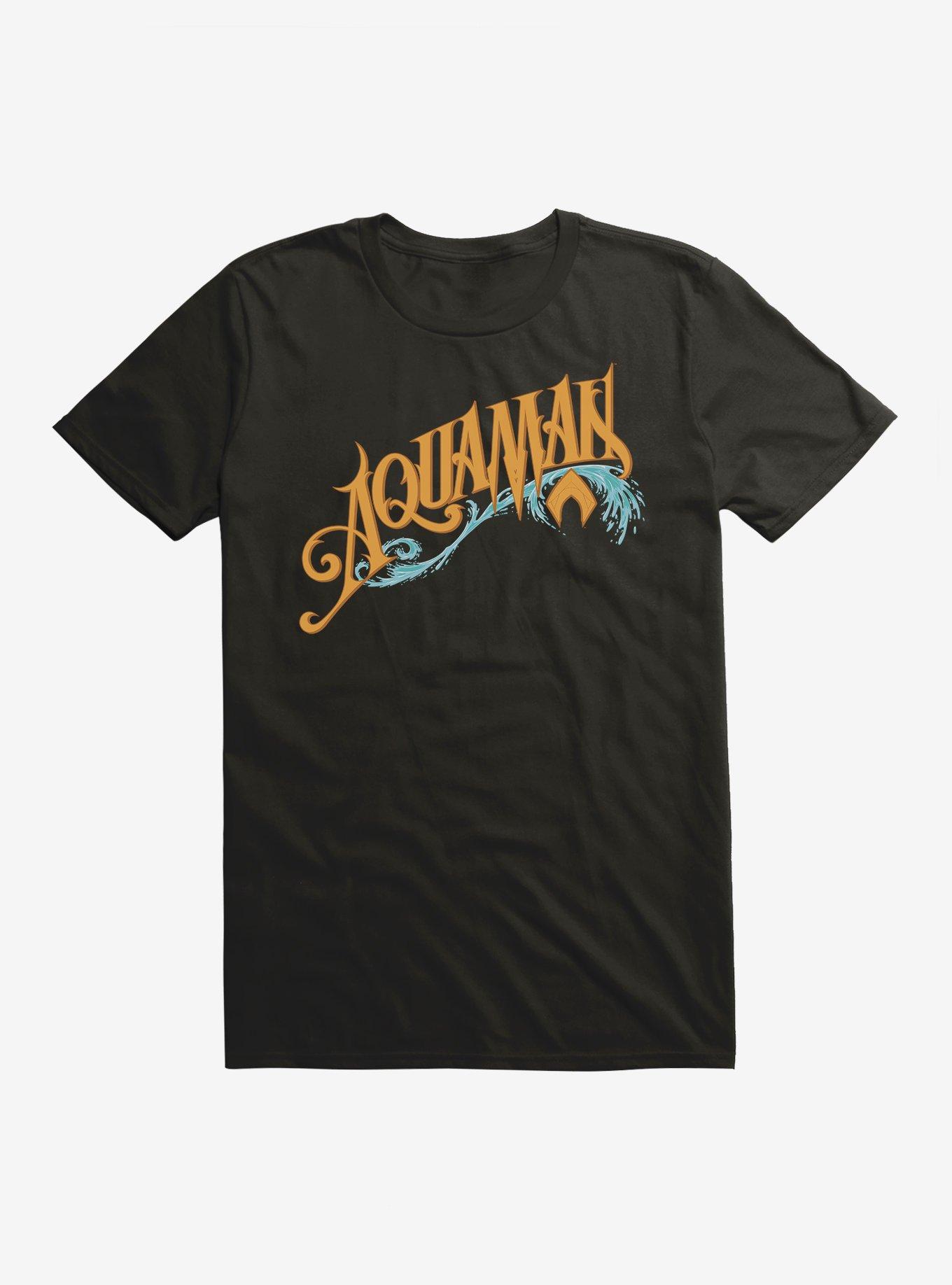 DC Comics Aquaman And The Lost Kingdom Title Logo T-Shirt, , hi-res