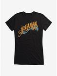 Aquaman Title Logo Girls T-Shirt, , hi-res