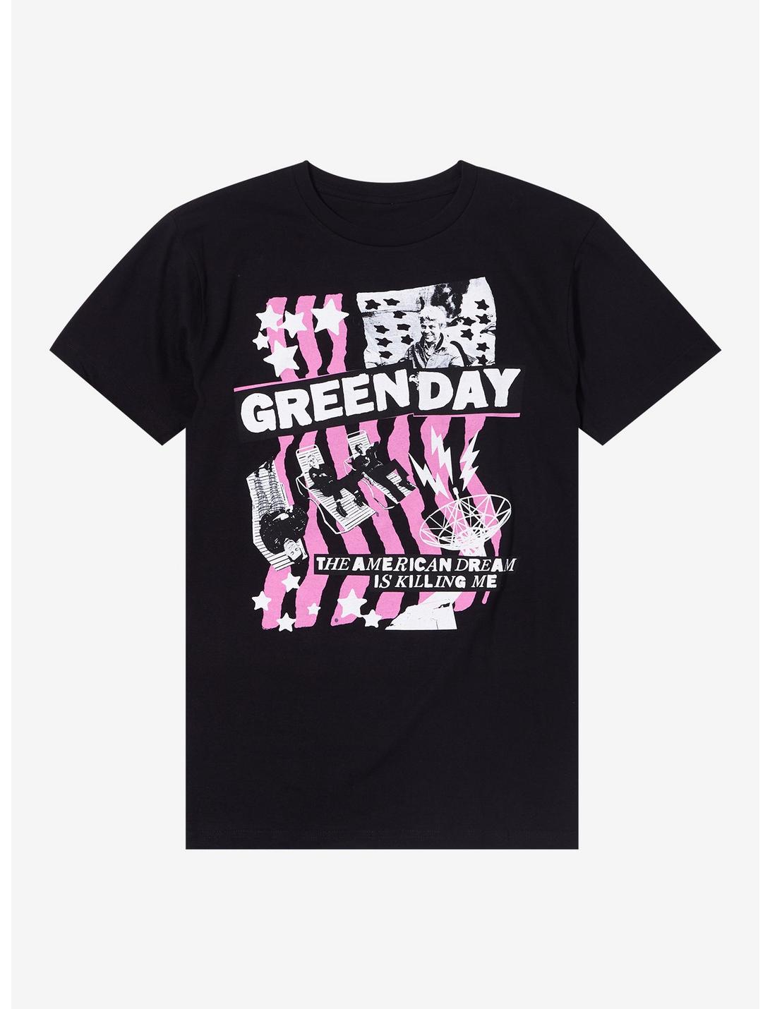 Green Day The American Dream Is Killing Me T-Shirt, BLACK, hi-res