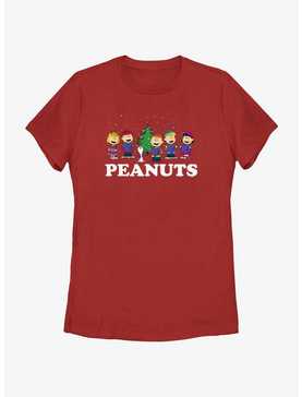 Peanuts Singing Christmas Womens T-Shirt, , hi-res