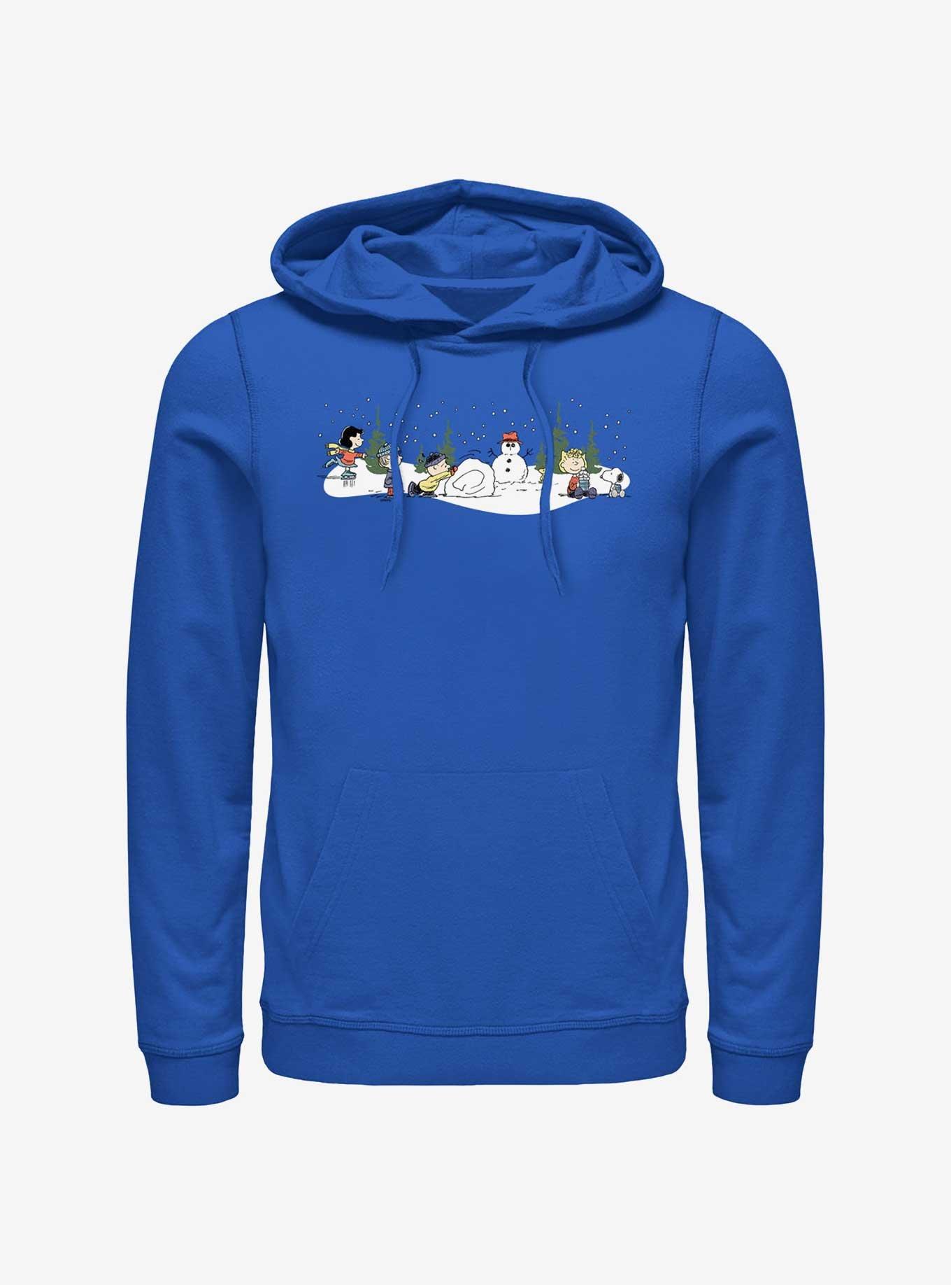 Peanuts Winter Is Here Hoodie BLUE Hot Topic