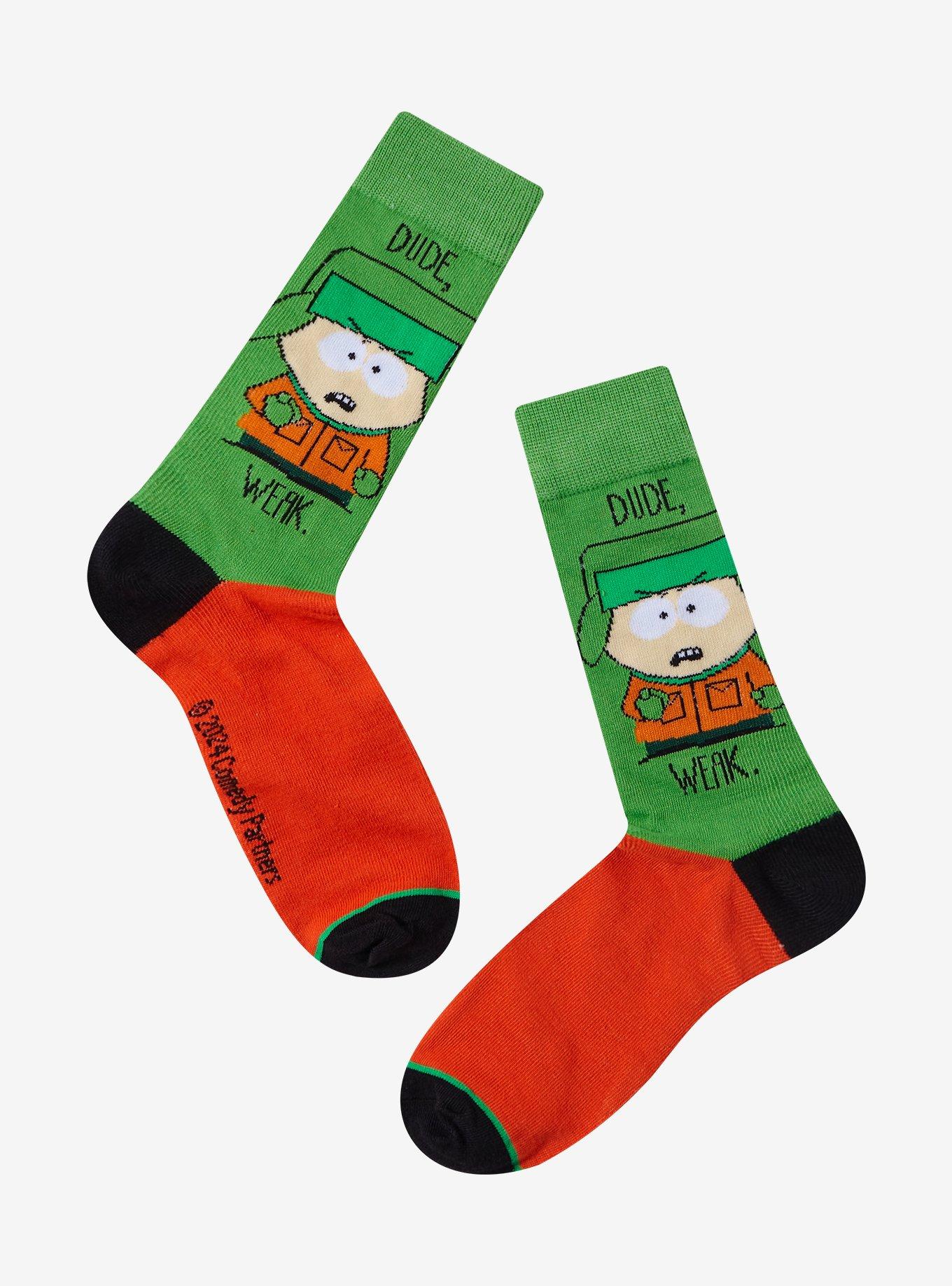 South Park Kyle Dude Weak Crew Socks, , hi-res