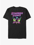 Stranger Things Demogorgon Moon Ultra Vibrant T-Shirt, BLACK, hi-res