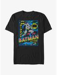 DC Comics Batman Gotham Knight Poster Ultra Vibrant T-Shirt, BLACK, hi-res