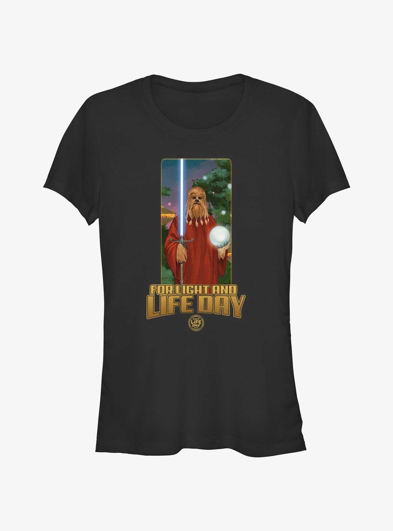 Star Wars Life Day Burryaga Poster Girls T-Shirt
