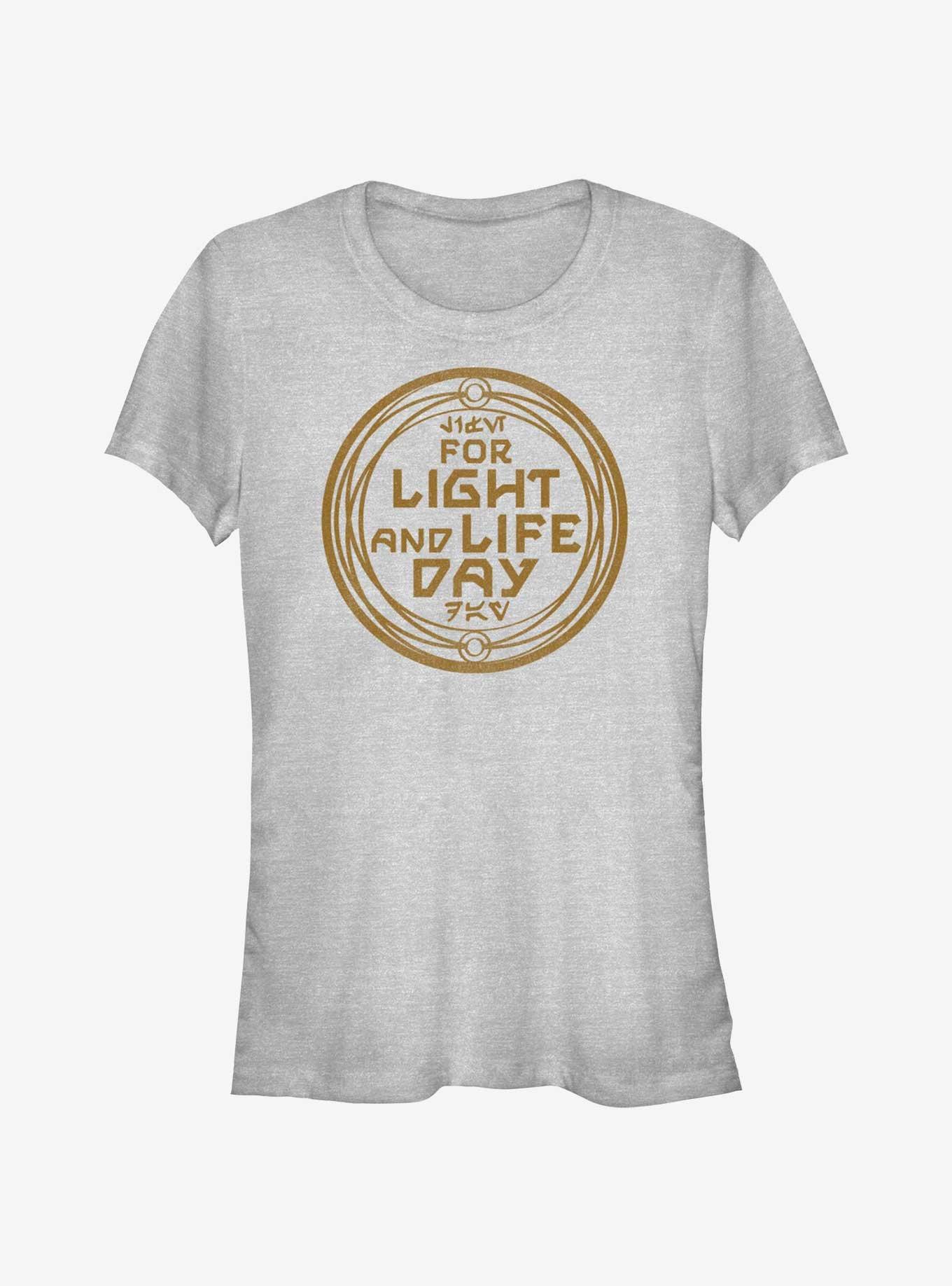 Star Wars For Light and Life Day Badge Girls T-Shirt