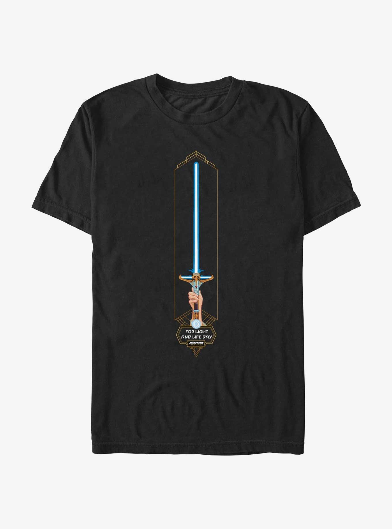 Star Wars Life Day The High Republic Lightsaber T-Shirt, , hi-res