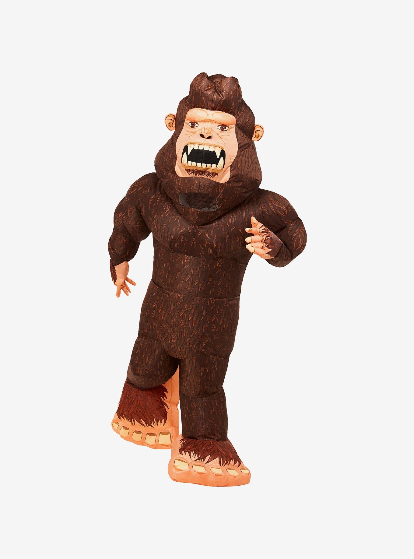 Big Foot Adult Inflatable Costume, , hi-res