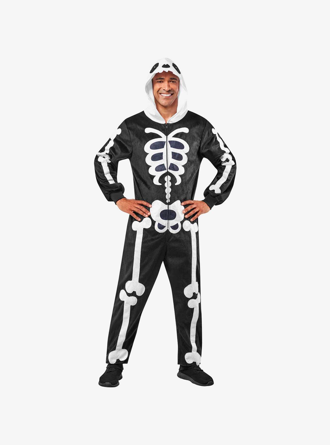 Skeleton Adult Unisex Comfywear Costume, , hi-res