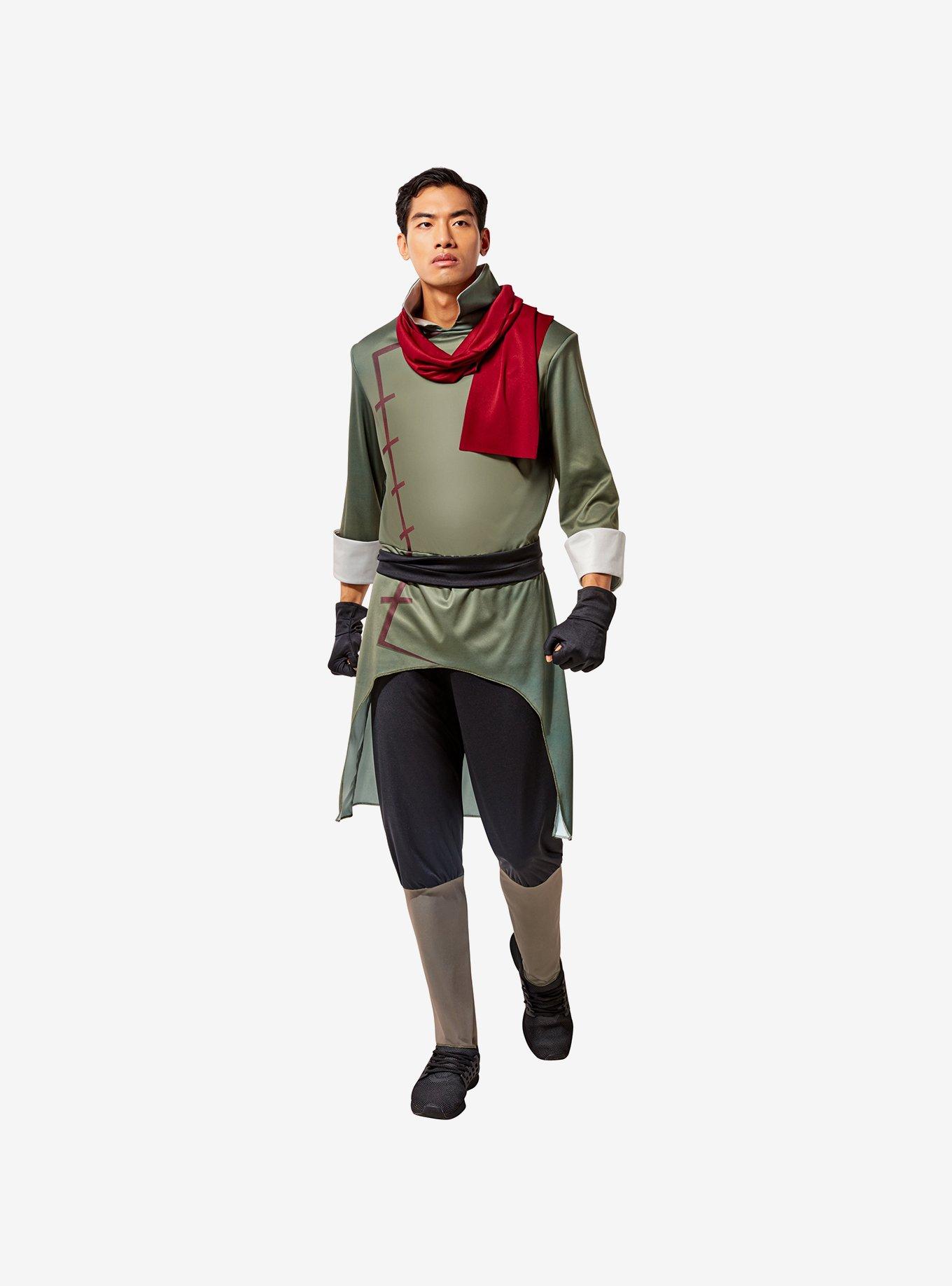 Avatar The Legend of Korra Mako Adult Costume, OLIVE, hi-res