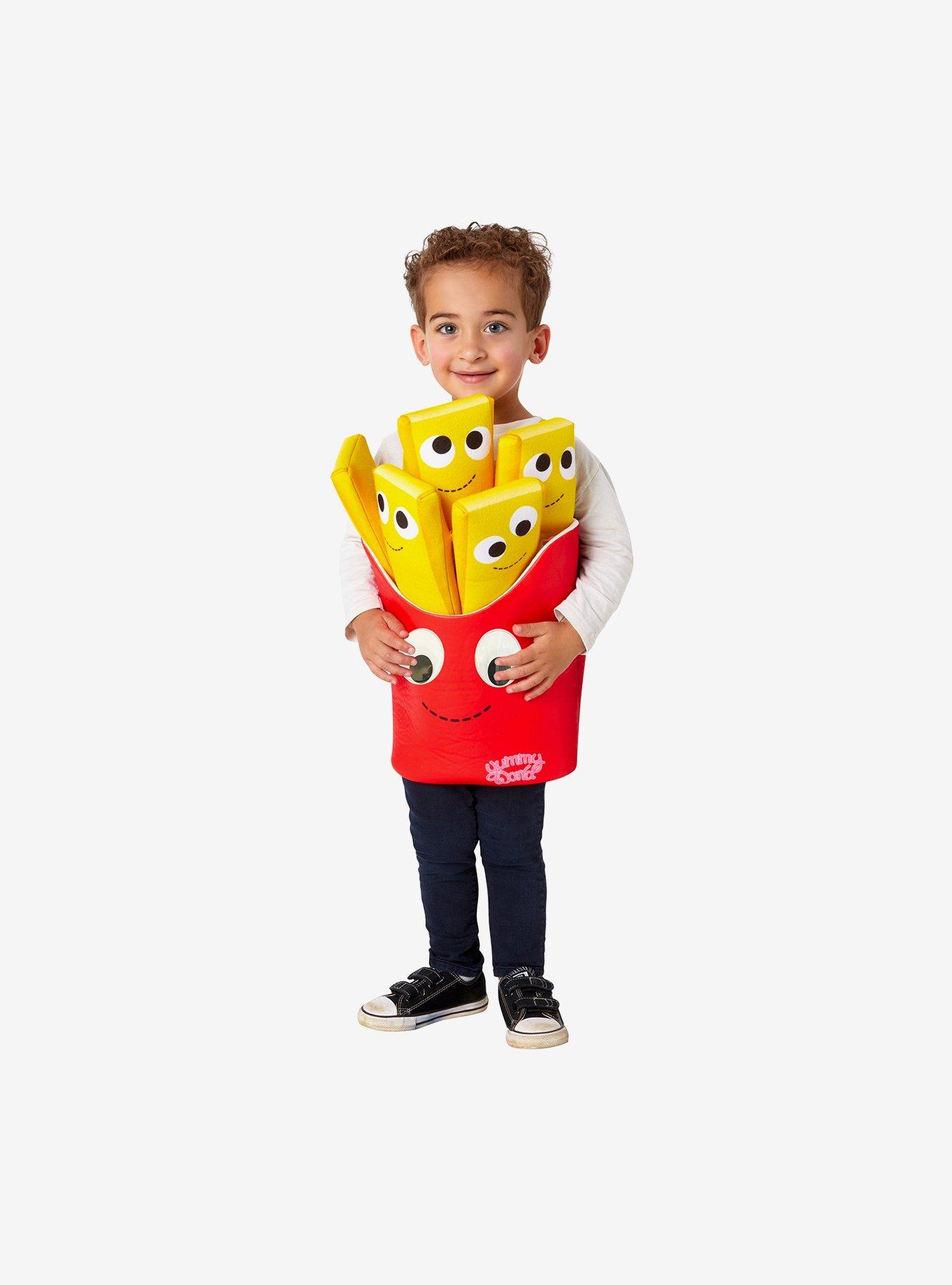 Yummy World Large French Fries Toddler Youth Costume, MULTI, hi-res