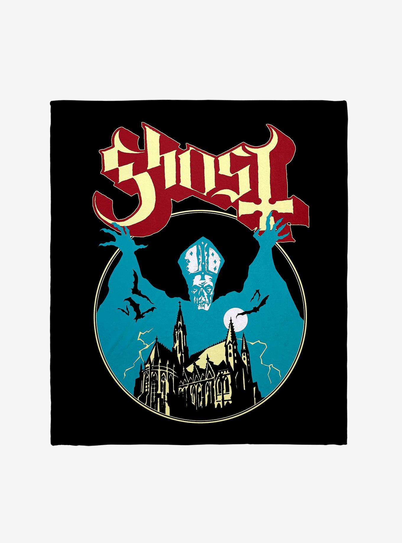 Ghost Opus Throw Blanket