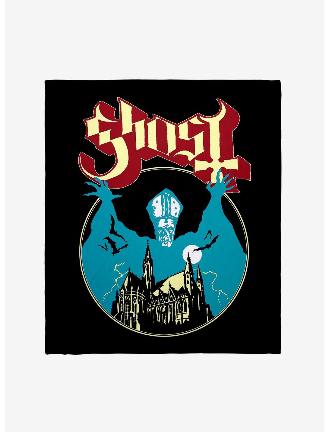 Ghost Opus Throw Blanket, , hi-res