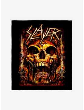 Slayer Blood Skull Throw Blanket, , hi-res