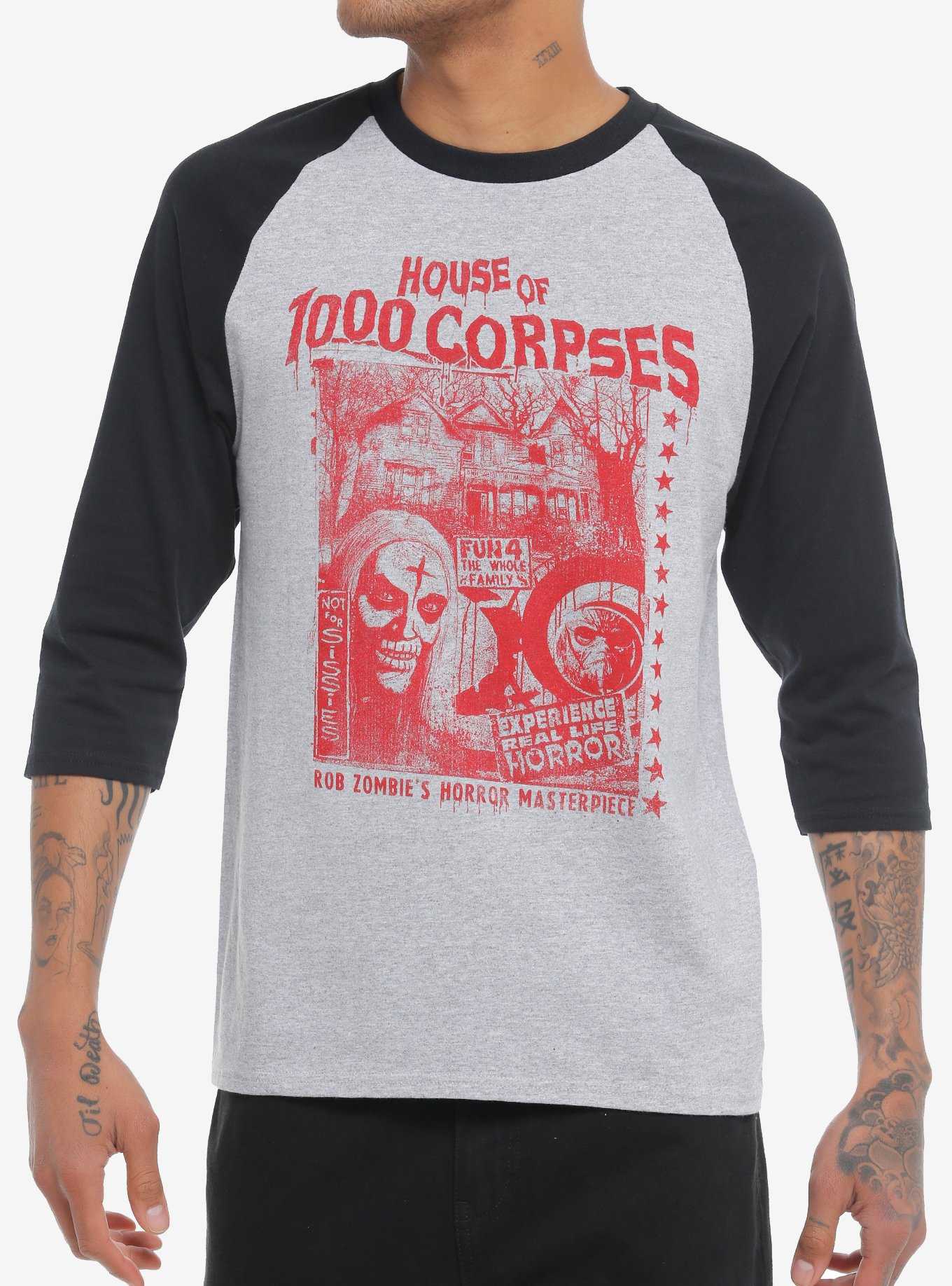 House Of 1000 Corpses Raglan T-Shirt, , hi-res