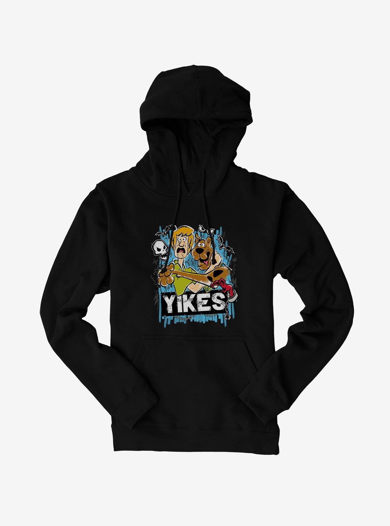 Scooby-Doo & Shaggy Yikes Hoodie, BLACK, hi-res