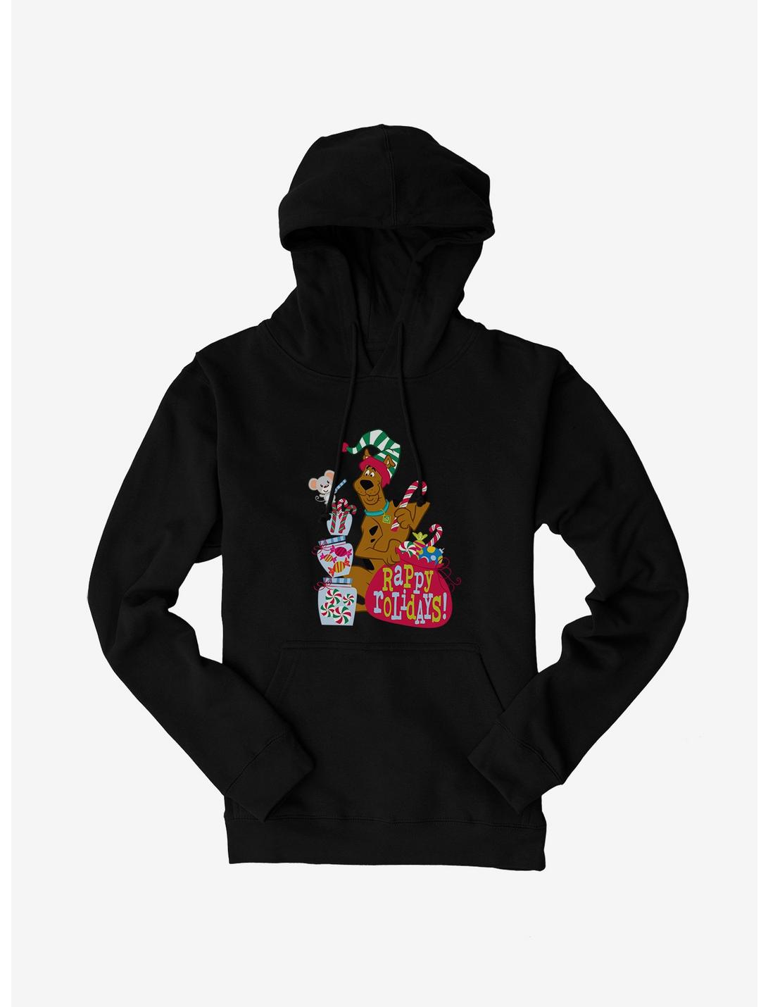 Scooby-Doo Happy Holidays Candy Hoodie, BLACK, hi-res
