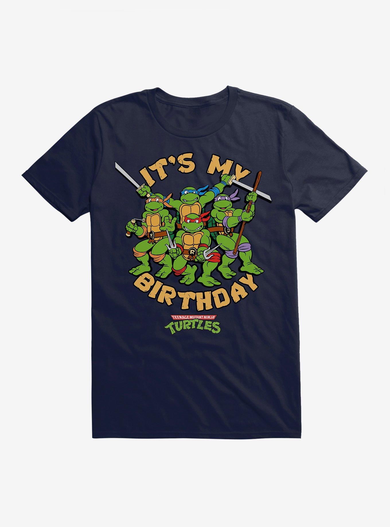 Teenage Mutant Ninja Turtles TMNT Custom Birthday T Shirt