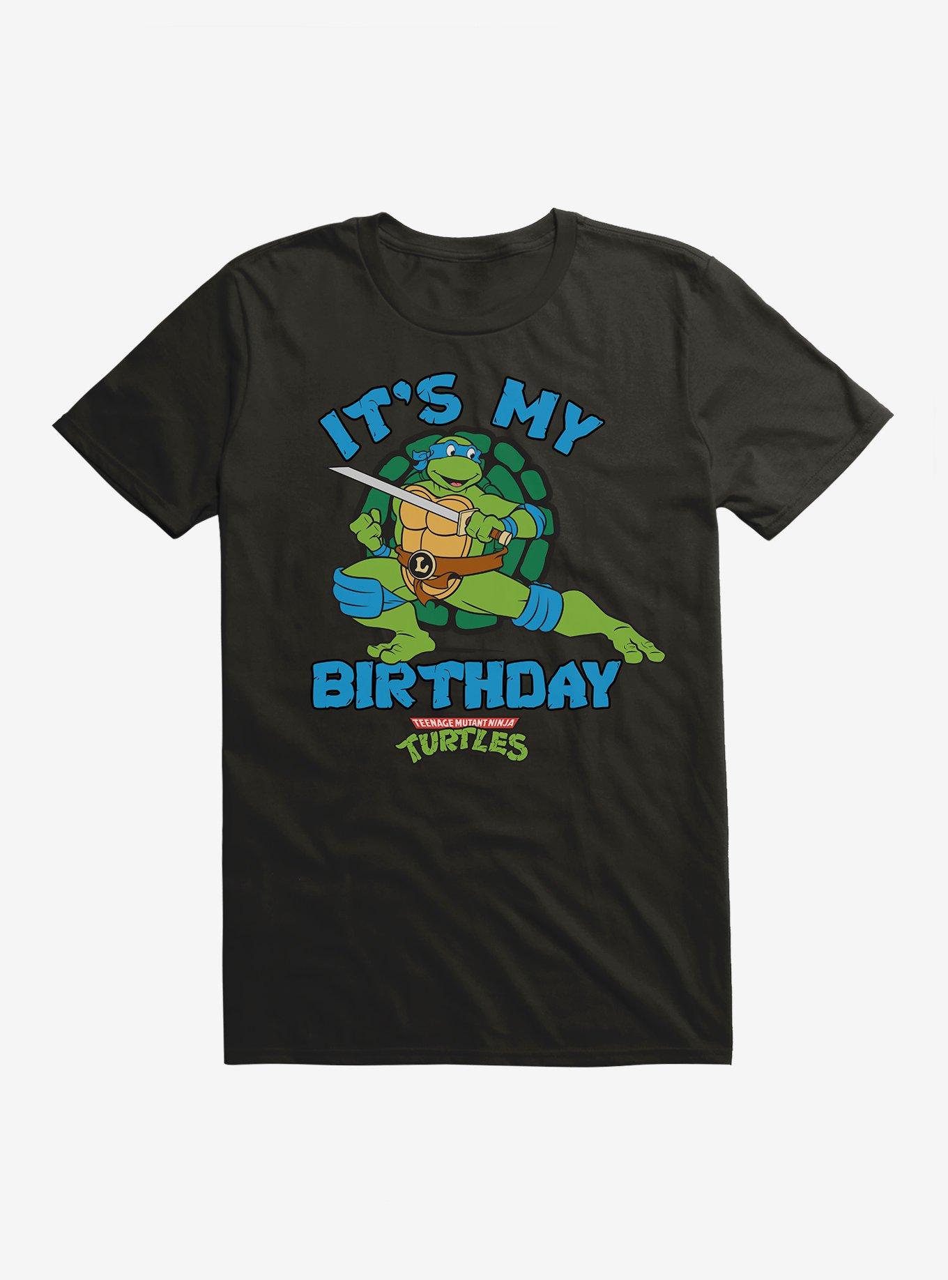 Teenage Mutant Ninja Turtles Birthday Leonardo T-Shirt