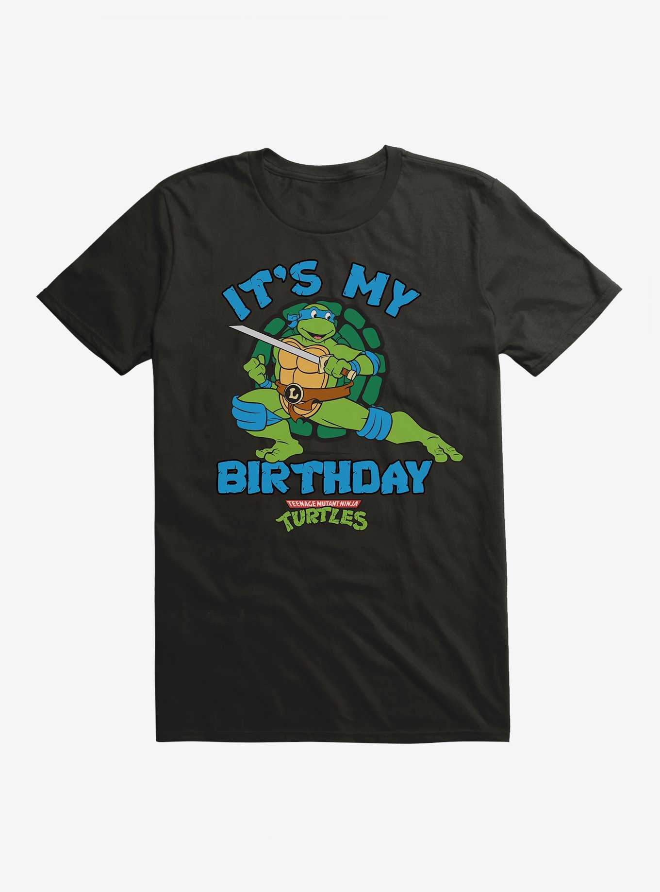 Teenage Mutant Ninja Turtles Birthday Leonardo T-Shirt, , hi-res