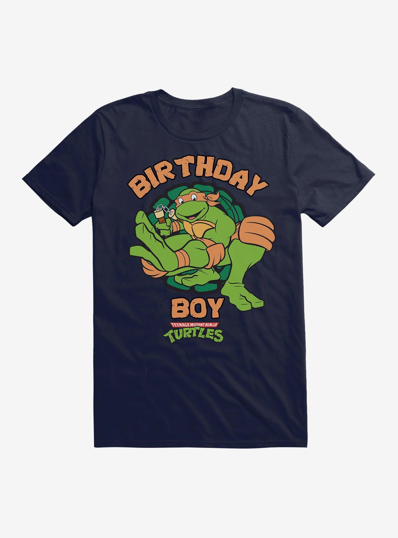 Boys Teenage Mutant Ninja Turtles Dry Fit T-Shirt Size Youth Small