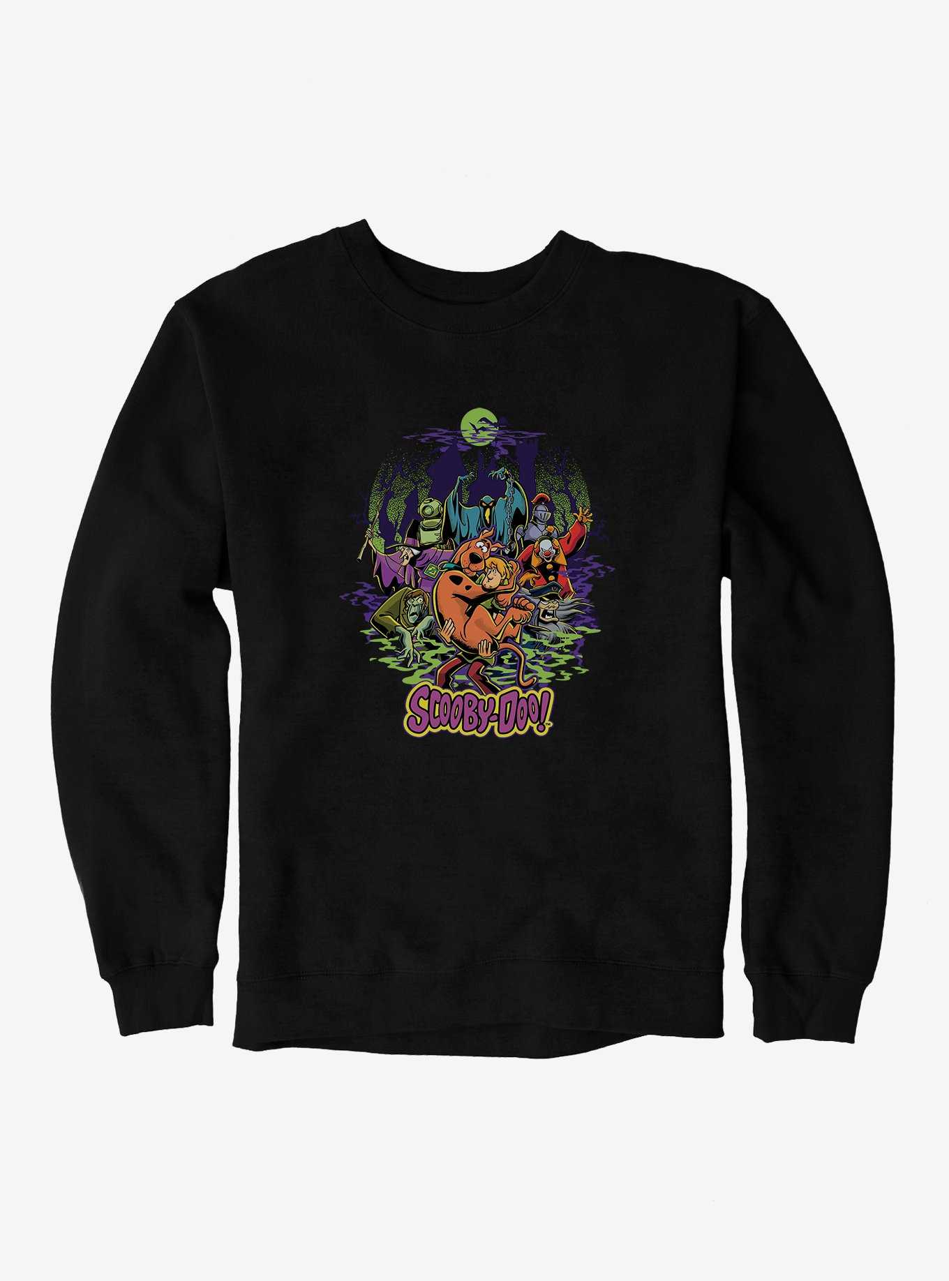 Scooby-Doo Monsters In The Night Sweatshirt, , hi-res