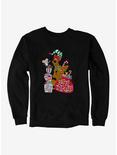 Scooby-Doo Happy Holidays Candy Sweatshirt, BLACK, hi-res