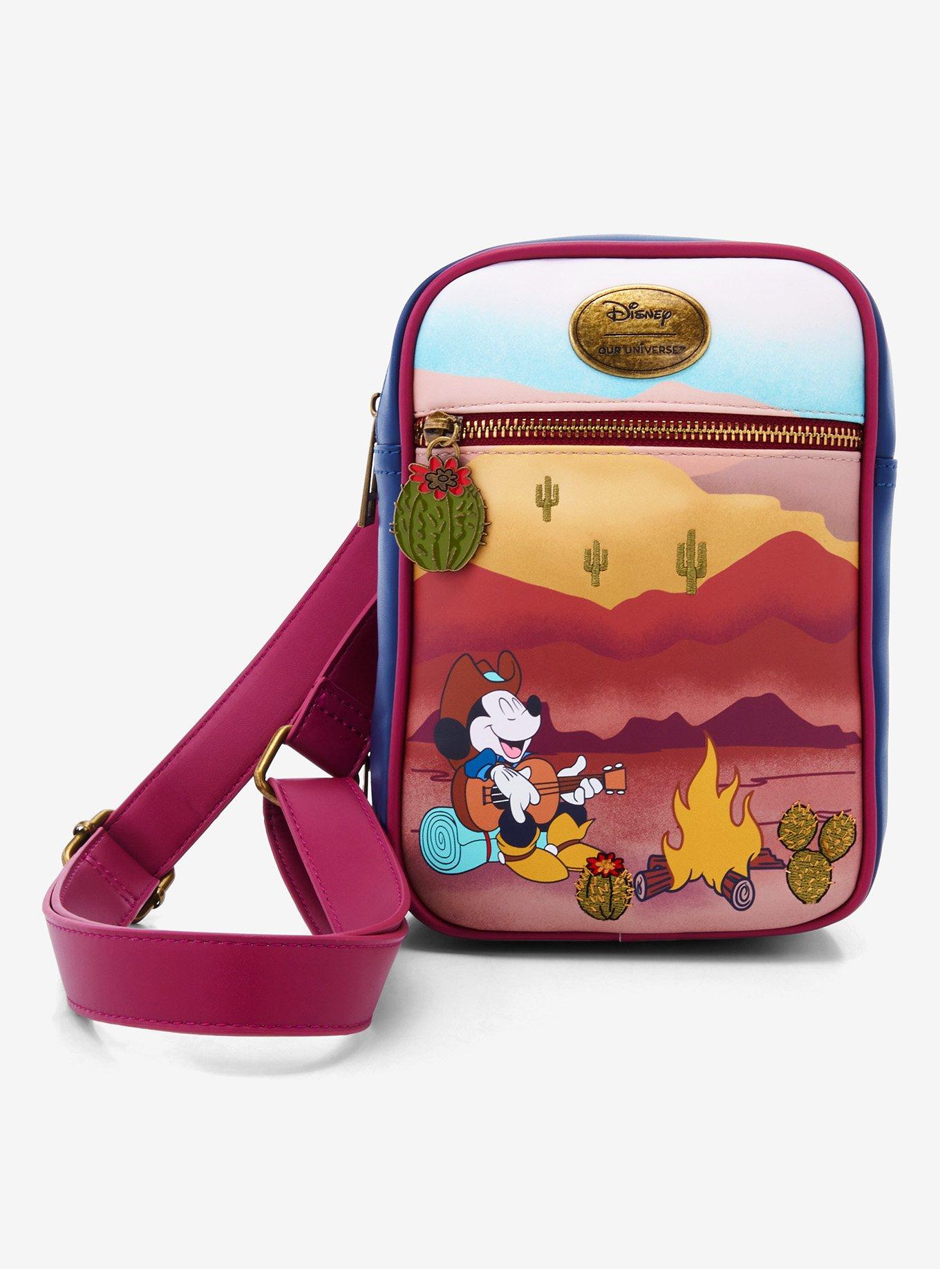 Our Universe Disney Mickey Mouse Western Passport Bag and Coin Purse — BoxLunch Exclusive