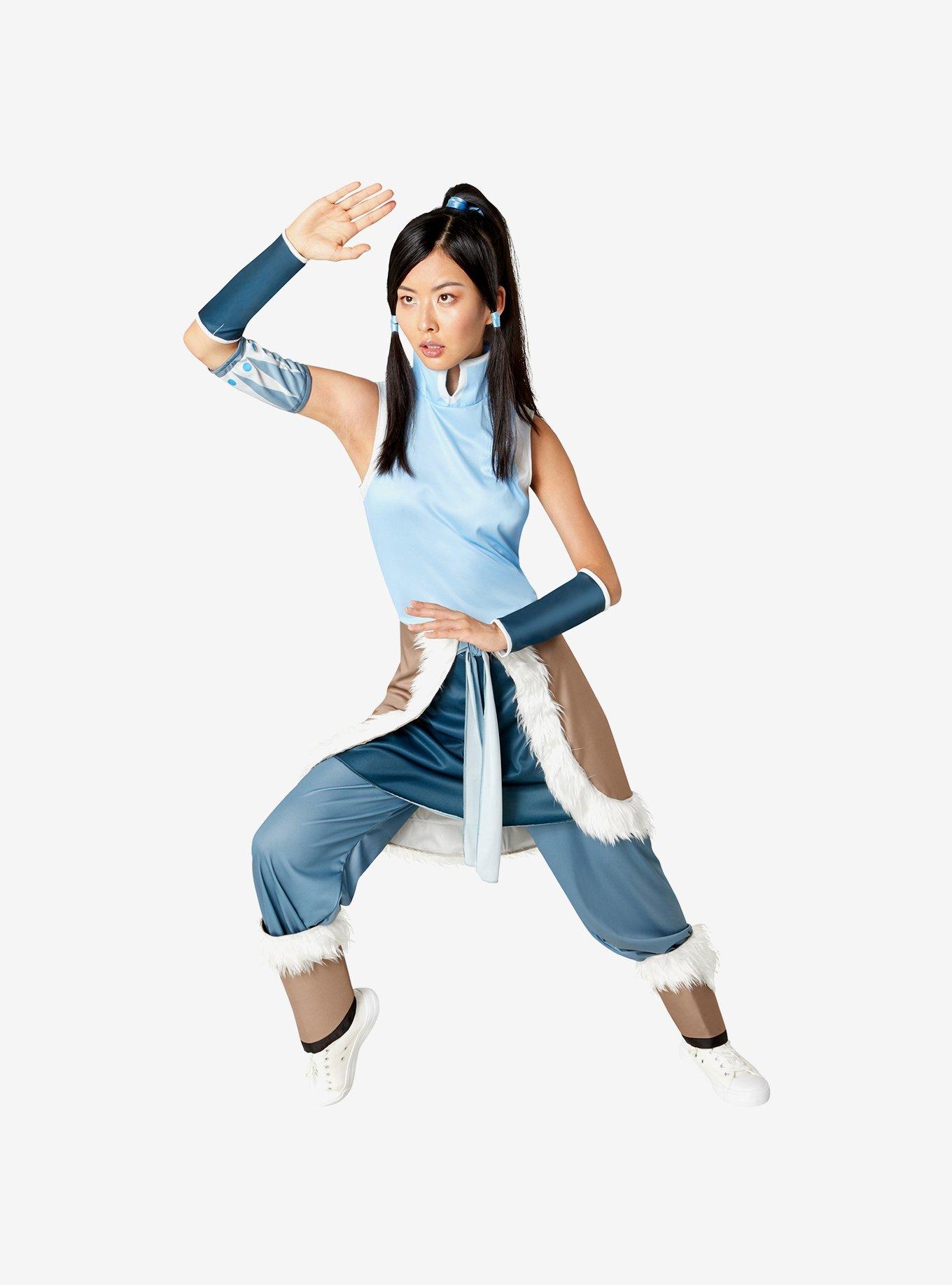 Avatar The Legend of Korra Korra Adult Costume, BLUE, hi-res