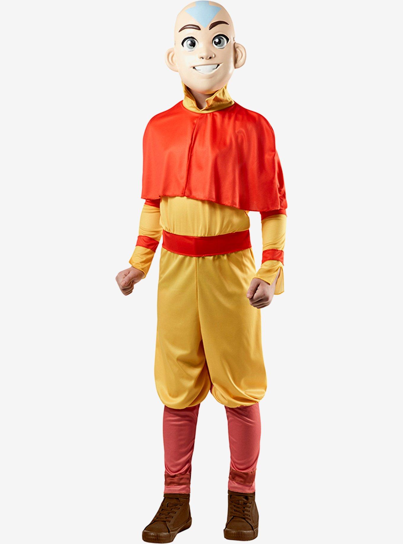 Avatar: The Last Airbender Aang Youth Costume, GOLD, hi-res