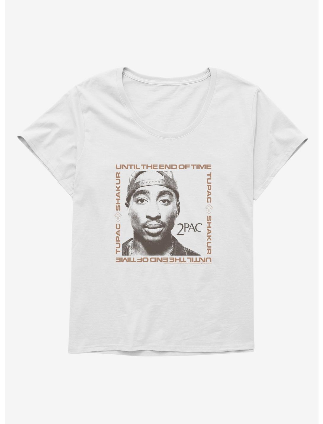 2PAC Until The End Of Time Girls T-Shirt Plus Size, WHITE, hi-res