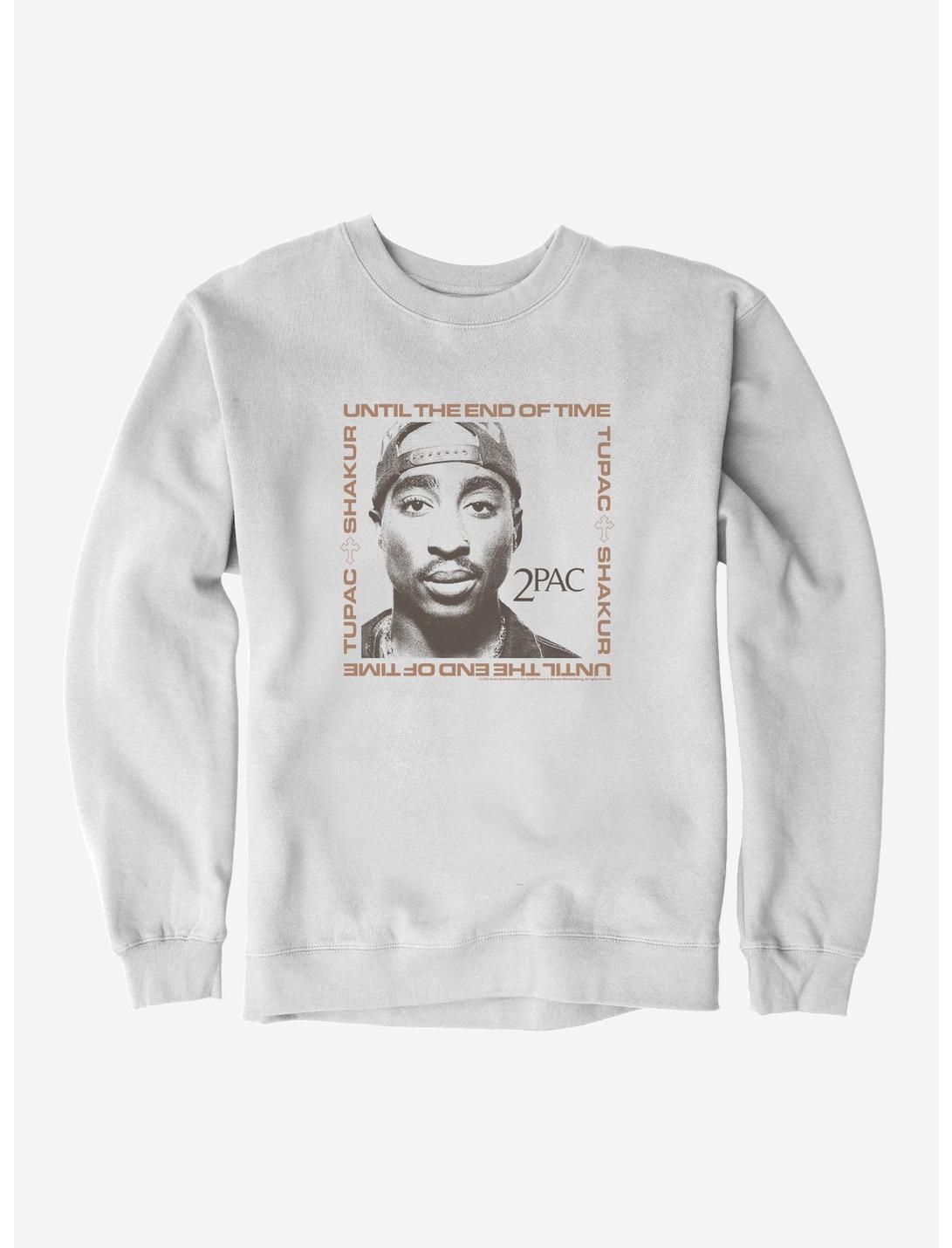 2PAC Until The End Of Time Sweatshirt, WHITE, hi-res