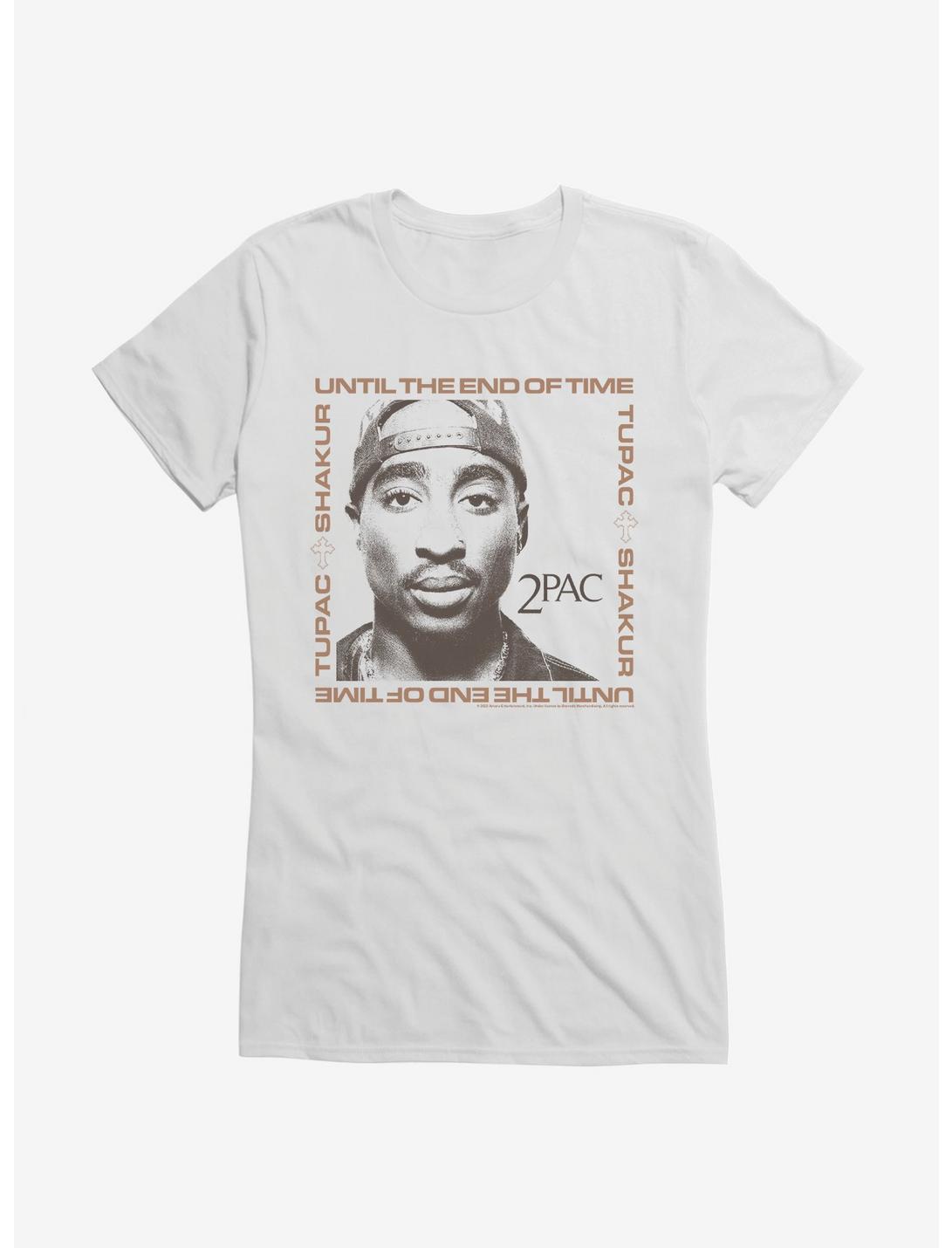 2PAC Until The End Of Time Girls T-Shirt, WHITE, hi-res