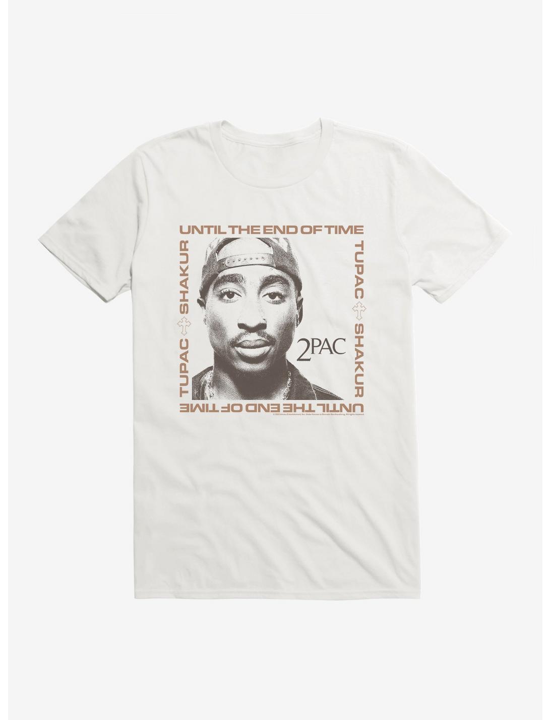 2PAC Until The End Of Time T-Shirt, WHITE, hi-res