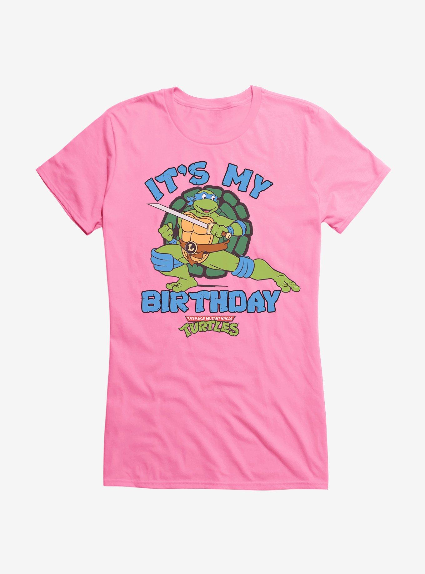 Teenage Mutant Ninja Turtles Girls Juniors T-Shirt - Leonardo Belt