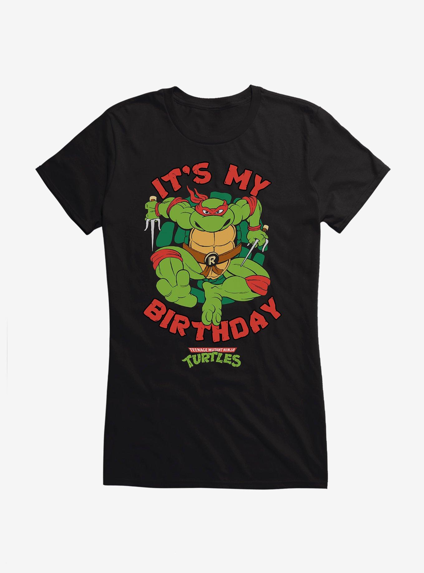 Teenage Mutant Ninja Turtles Birthday Raphael Girls T-Shirt, , hi-res
