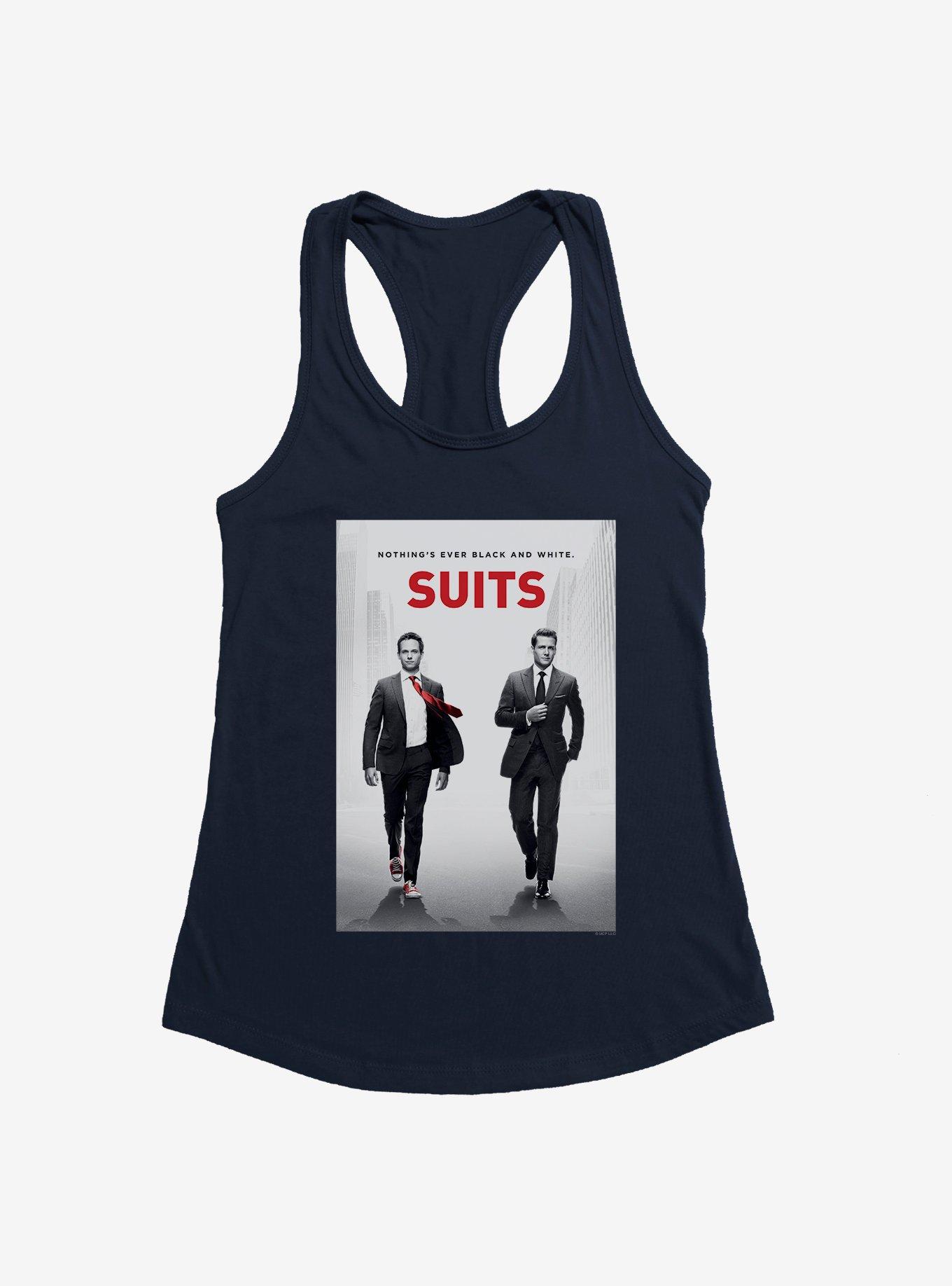Suits Nothing's Ever Black And White. Girls Tank, , hi-res